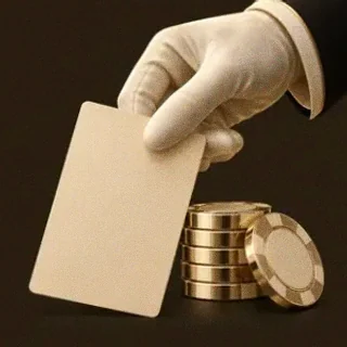 Hand dealing card — Mafia 77777